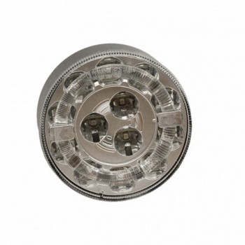 Fanale a led tondo Braspoint 3 funzioni 98mm 12V-24V