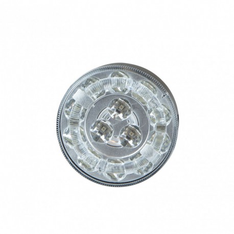 Fanale a led tondo Braspoint 3 funzioni 98mm 12V-24V