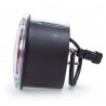 Fanale tondo rosso diametro 120 mm 12V