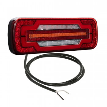 Fanale posteriore a LED MIDILED I MAX 12V Cavo da 0,5 M - OPEN END